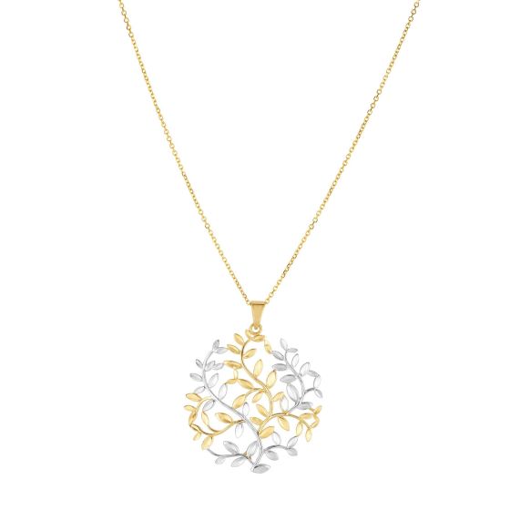 14K Gold Tree of Life Necklace