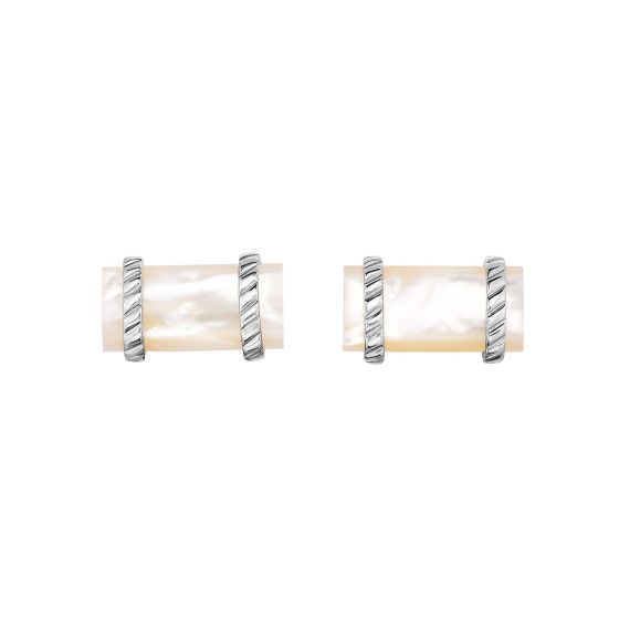Sterling Silver Men's Cuff Link