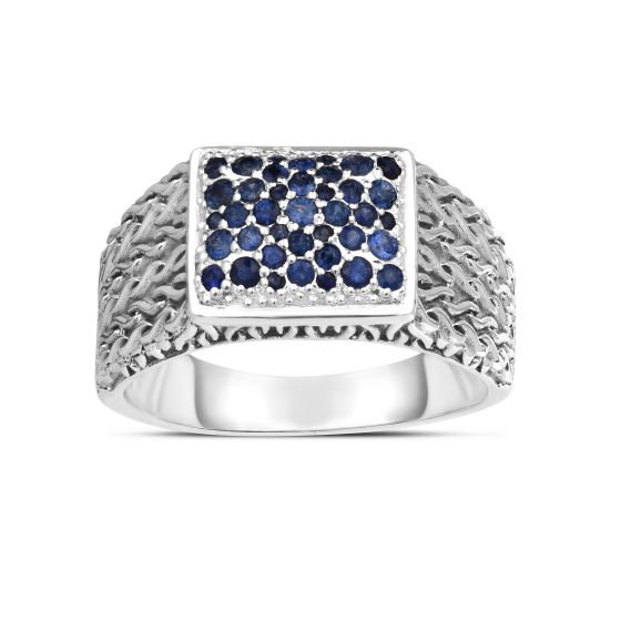 Sterling Silver Woven Ring 
