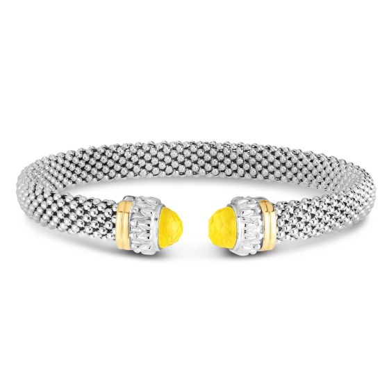 Yellow Quartz Prosecco Cuff