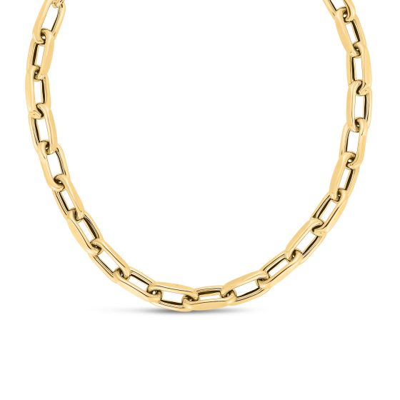 14K 9mm French Cable Fashion Link Chain