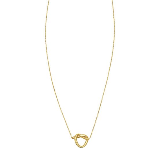14K Love Knot Necklace