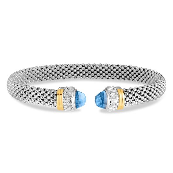 Blue Topaz Prosecco Cuff