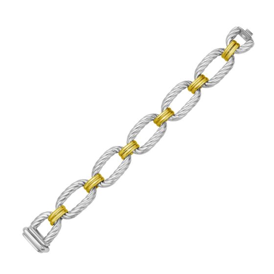 Bold Figaro Bracelet