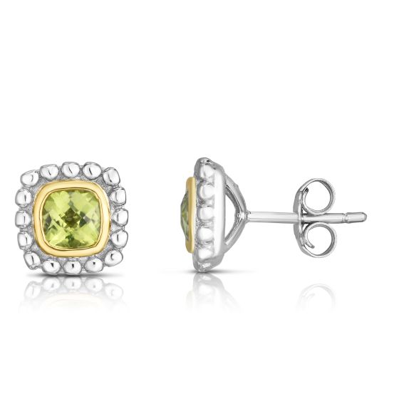 Sterling Silver & 18K Gold Quadra Prosecco Studs