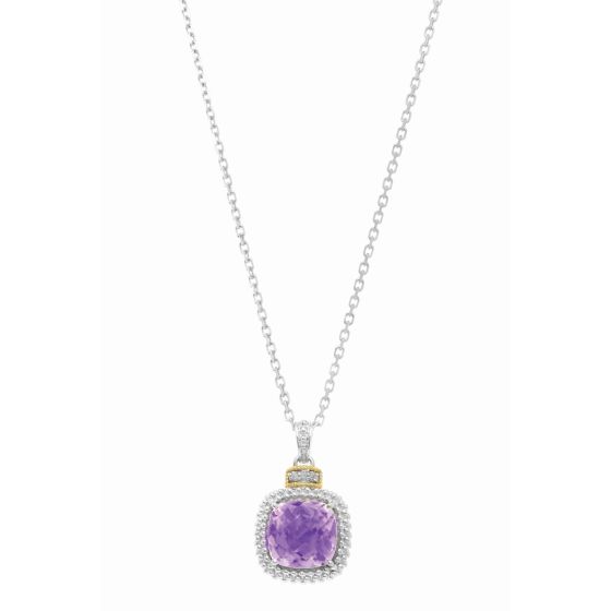 Silver & 18K Prosecco Necklace