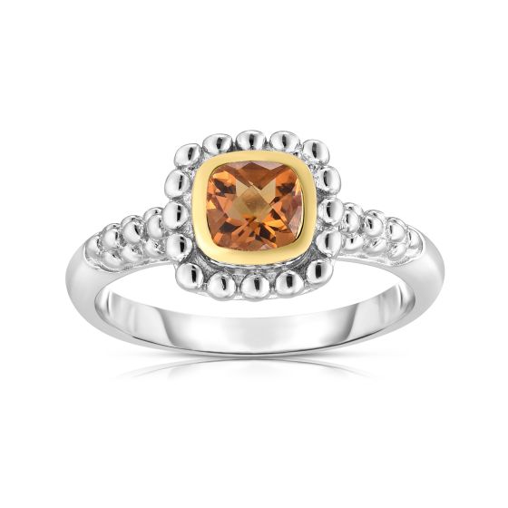 Sterling Silver & 18K Gold Quadra Prosecco Ring