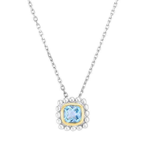 Sterling Silver & 18K Gold Quadra Prosecco Pendant