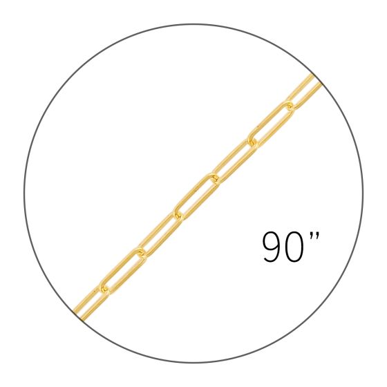 14K 90" 3.5mm Paperclip Spool