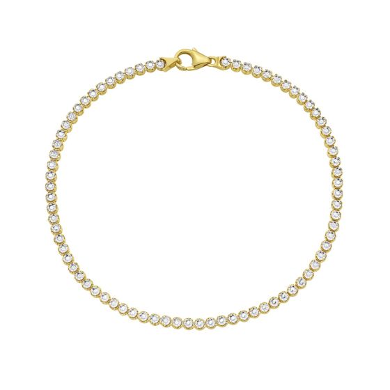 14K Diamon'Oro Tennis Bracelet
