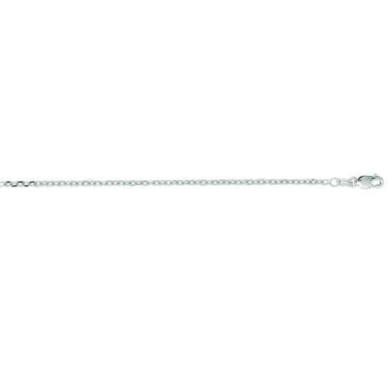 18K Gold 1.9mm Diamond Cut Cable Chain