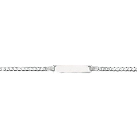 14K Gold Children's Curb ID Bracelet