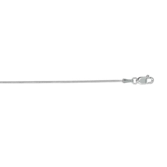 14K Gold .9mm Round Snake Chain 