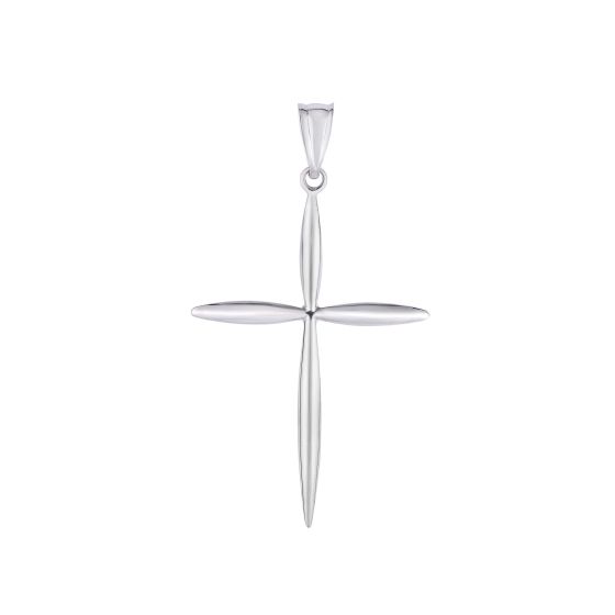 14K Gold Polished Cross