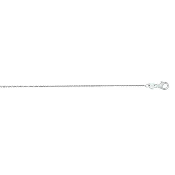 14K Gold 0.97mm Oval Cable Chain