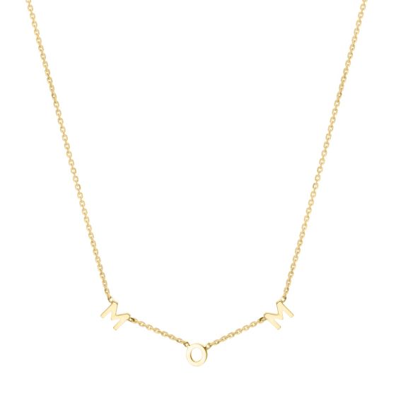 10K "Mom" Necklace