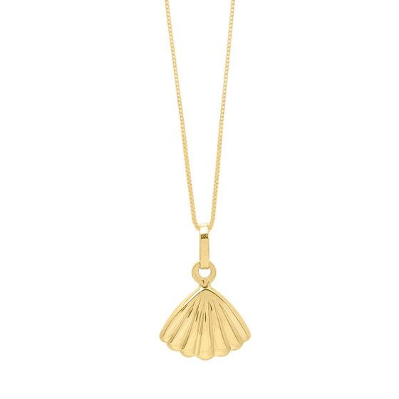 10K Sea Shell Necklace