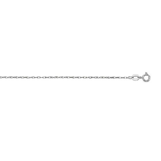10K Gold .85mm Machine Rope Chain Carded 