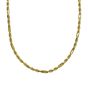 14k Gold 4mm Lite Figaro Chain