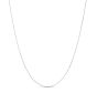 14K Gold 0.87mm Double Extendable Diamond Cut Cable Chain