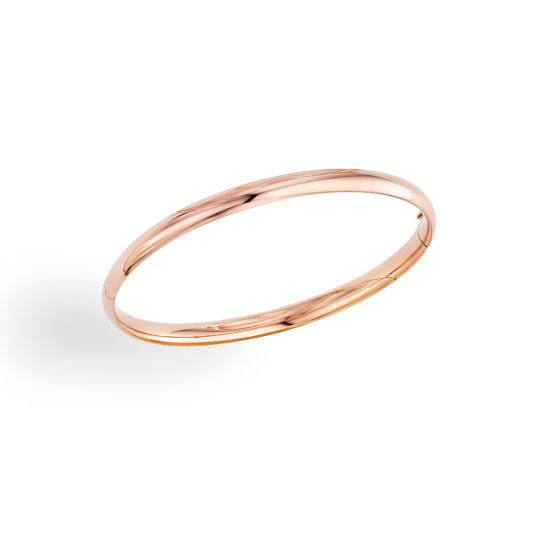 14K Gold Polished 5mm Bangle