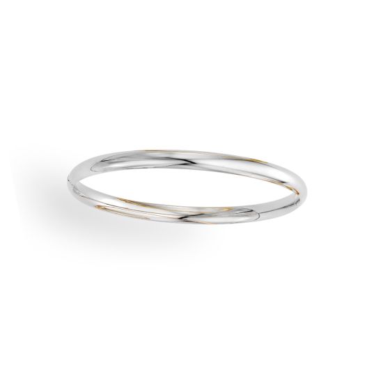 14K Gold Polished 5mm Bangle
