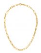 14K Gold 6.1mm Paperclip Chain 