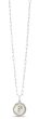 Silver-18K Prosecco Initials Letter P Necklace