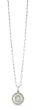 Silver-18K Prosecco Initials Letter Q Necklace