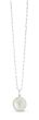 Silver-18K Prosecco Initials Letter Y Necklace