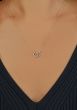 14K TT Interlocking Necklace