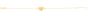14K Gold Saturn Bracelet