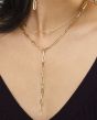 14K Lungo Paperclip Chain