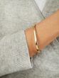 14K Oval Bangle