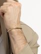 14K Barrel Bead Stretch Bracelet