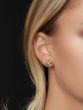 14K Small Double Knot Earrings