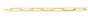 14K 9.6mm Paperclip Chain