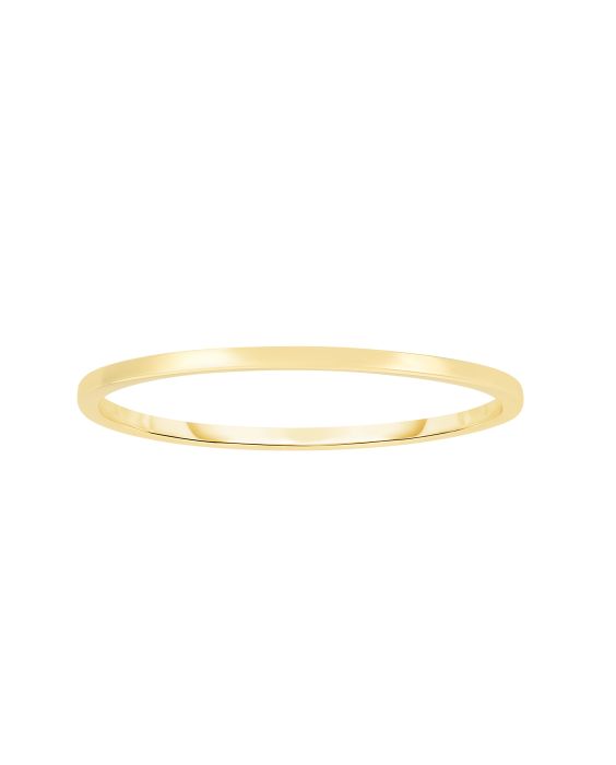 14k Solid Gold Purity Chain Ring – by charlotte