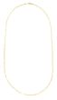 14K Alternating 2.8mm Paperclip Link Chain