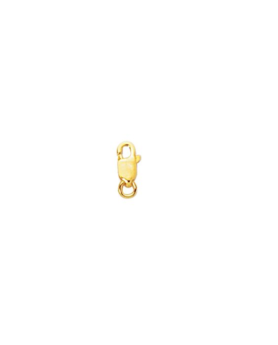 10K Gold 8mm Rectangular Lobster Lock