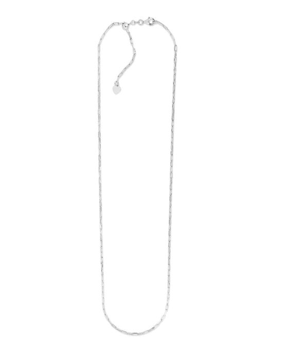 Silver 1.8mm Paperclip Chain