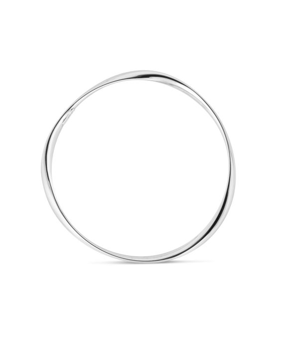 Silver Slip on Bangle