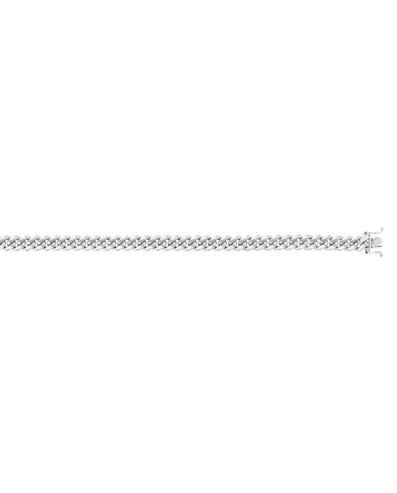 Silver 7mm Miami Cuban Chain 