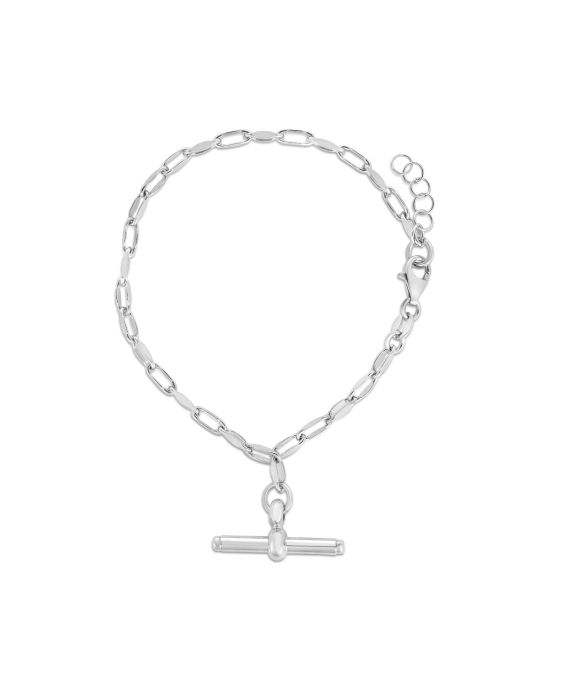 Silver Toggle Link Chain