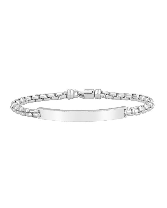Silver ID Bracelet