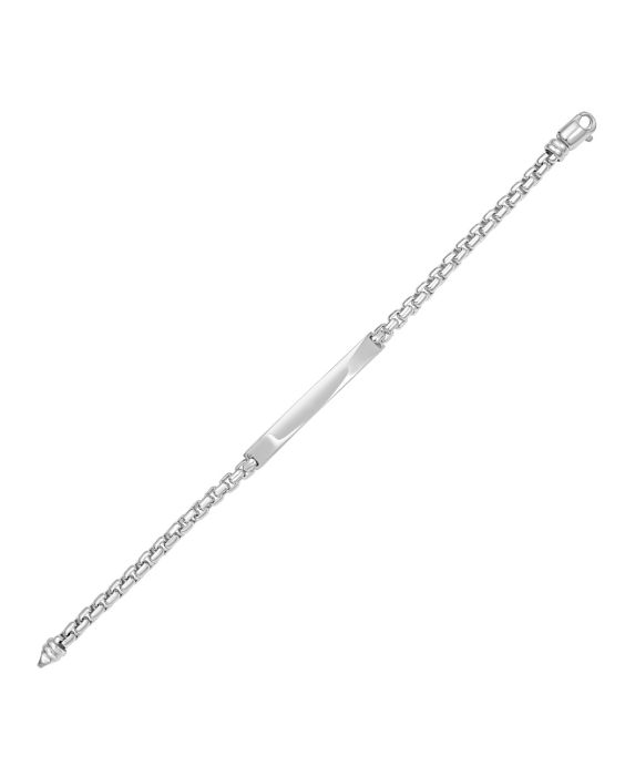 Silver ID Bracelet
