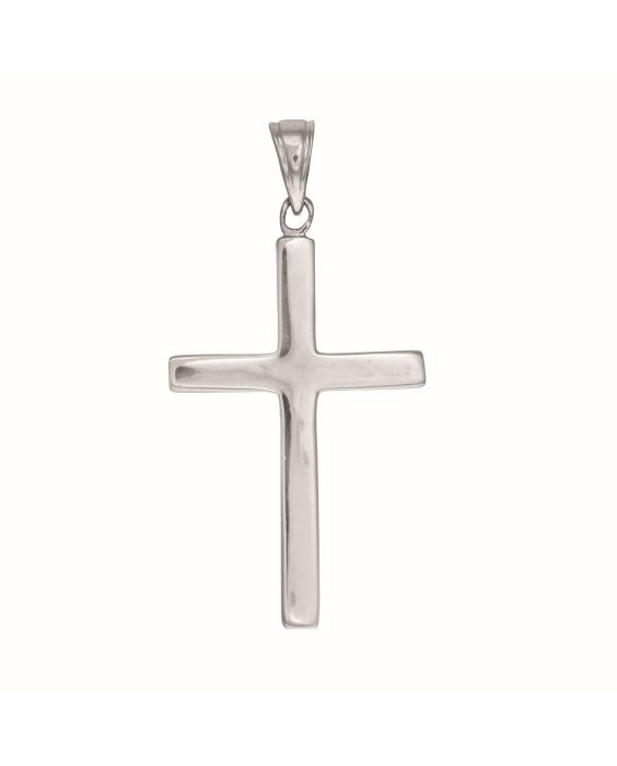 Silver Flat Cross