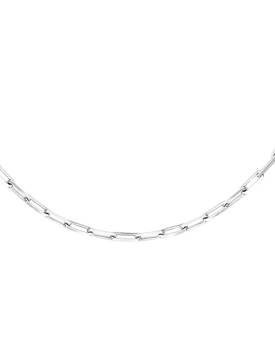 Silver 1.8mm Paperclip Chain 