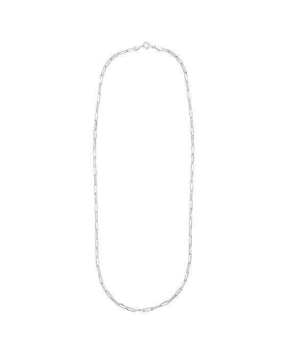 Silver 3mm Paperclip Chain 