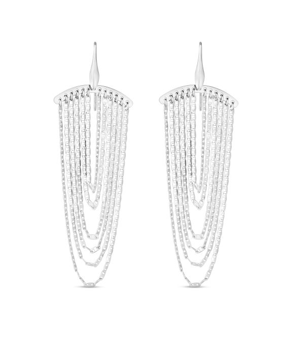 Sterling Silver Chandelier Earrings